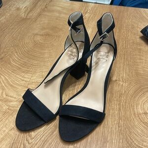 I.N.C. Black Comfy Block Heel